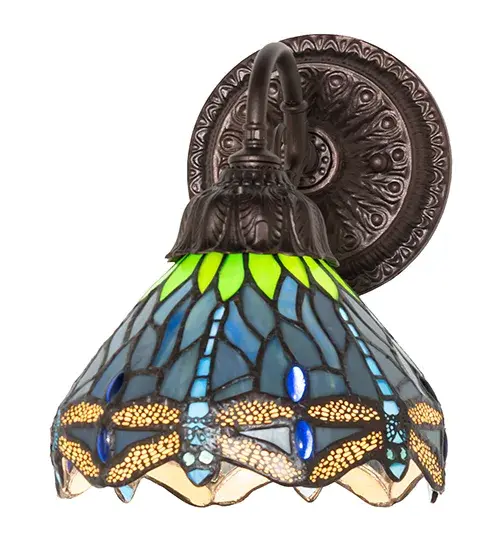 The Tiffany Hanginghead Dragonfly by Meyda Lighting - Image 2