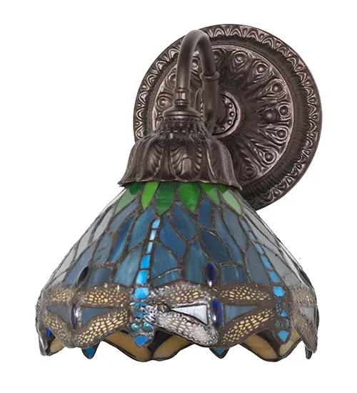 The Tiffany Hanginghead Dragonfly by Meyda Lighting - Image 3