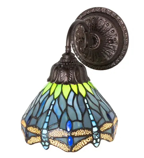 The Tiffany Hanginghead Dragonfly by Meyda Lighting - Image 4