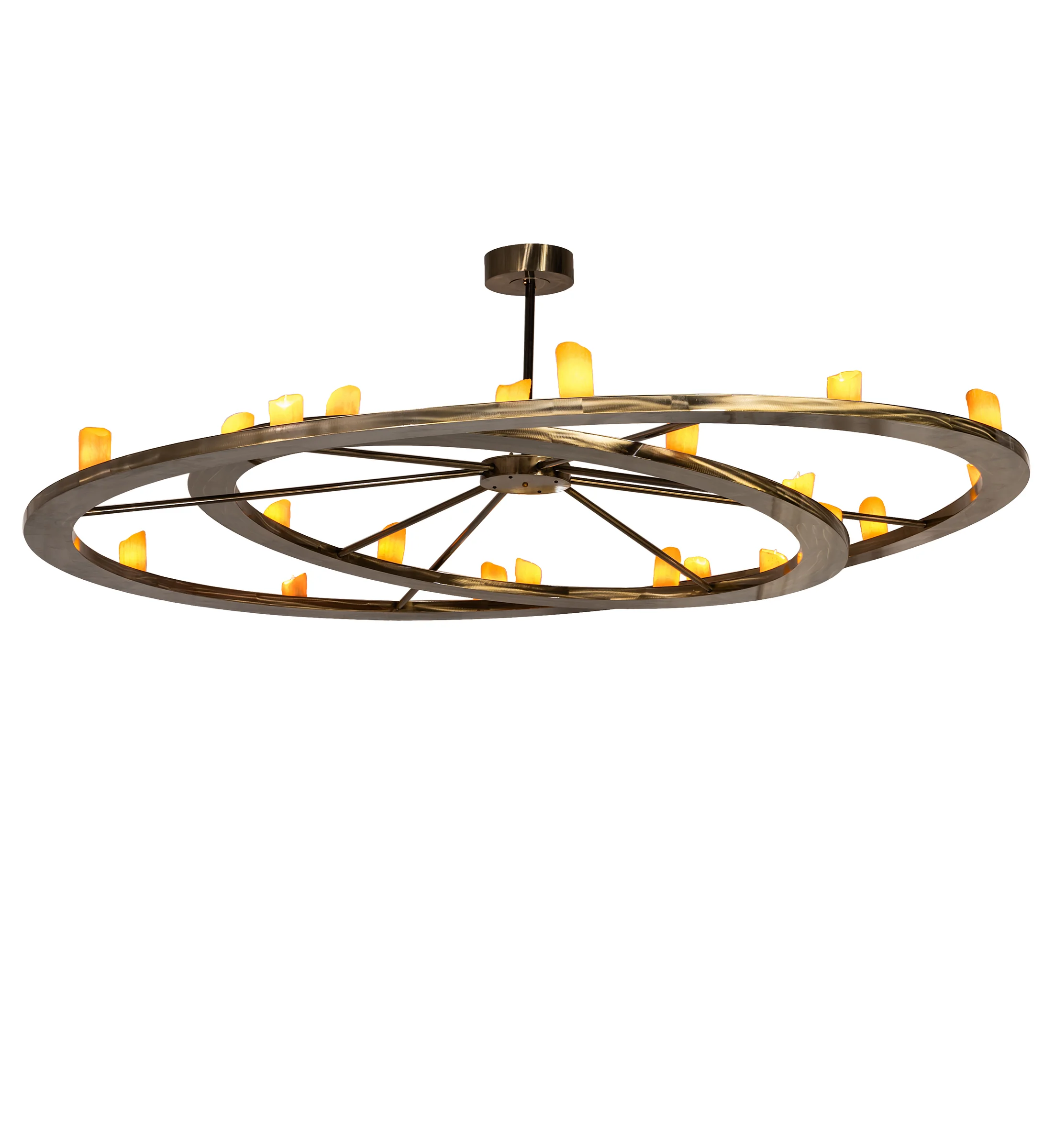 108" Wide Donner 24 Light Chandelier