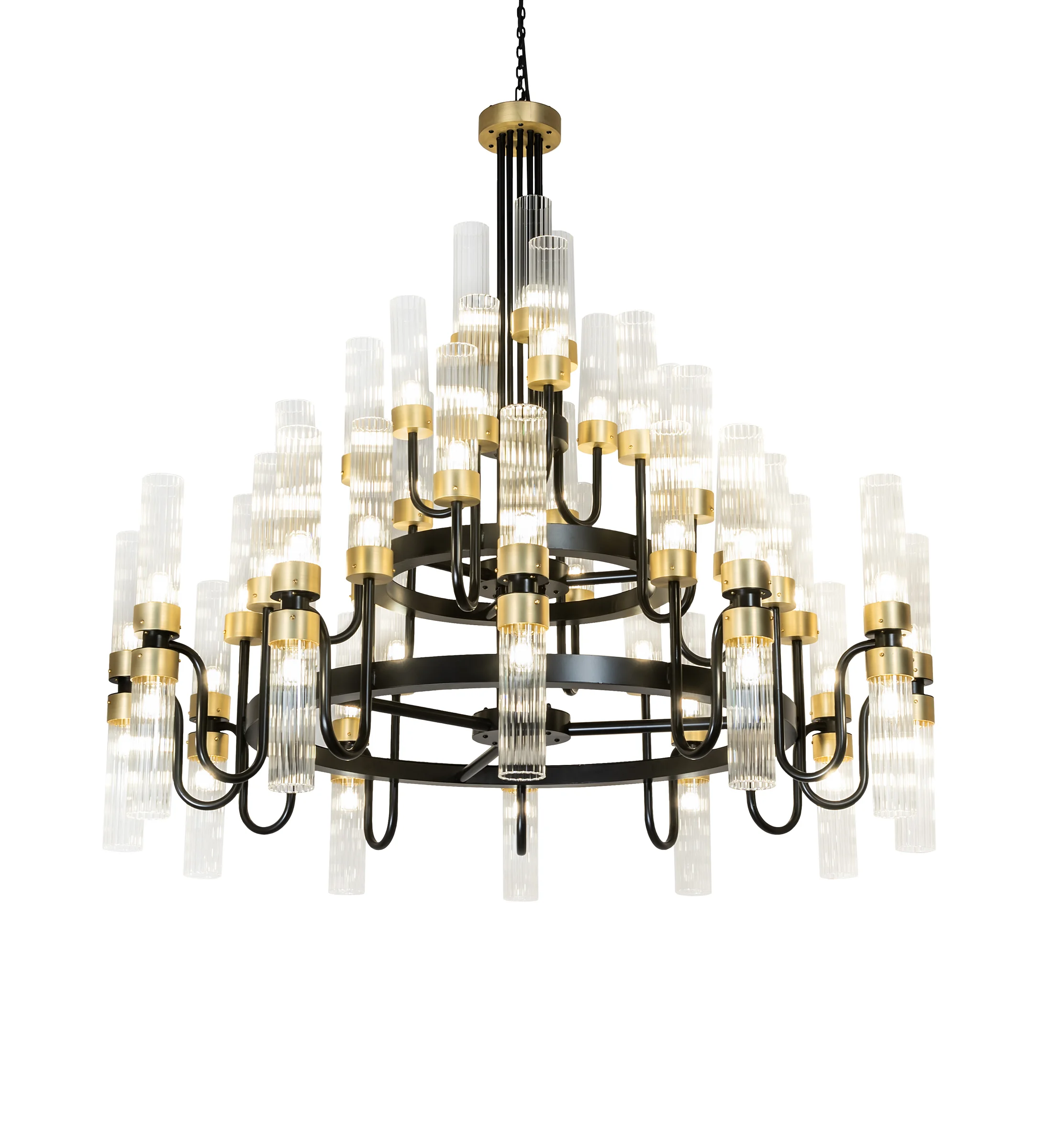 66" Wide Kahler 54 Light Chandelier