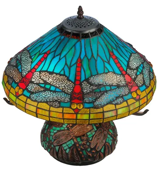 The Meyda Tiffany - Tiffany Dragonfly by Meyda Lighting - Image 4