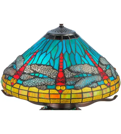 The Meyda Tiffany - Tiffany Dragonfly by Meyda Lighting - Image 7