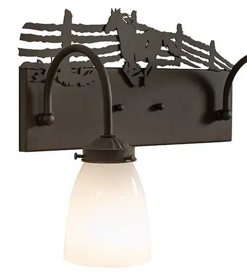 The Running Horses by Meyda Lighting - Image 9
