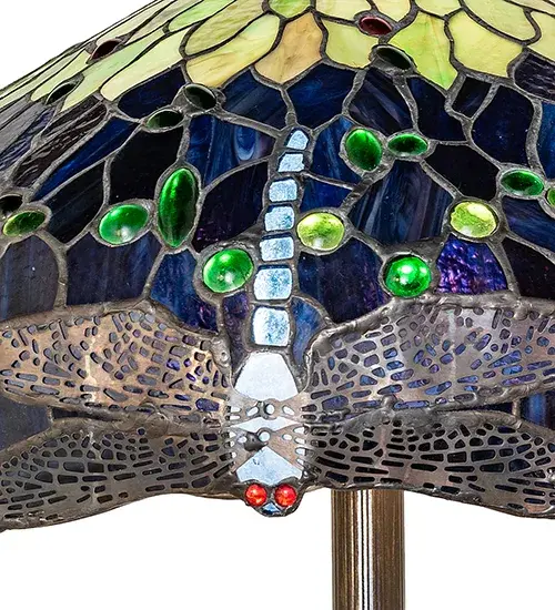 The Tiffany Hanginghead Dragonfly by Meyda Lighting - Image 4