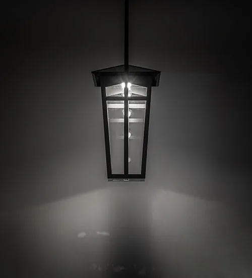 12" Square Portchester Pendant