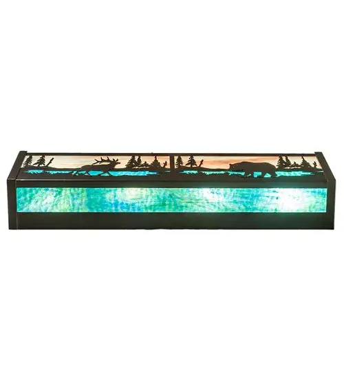 The Meyda Tiffany - Elk & Black Bear by Meyda Lighting - Image 7