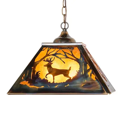 The Meyda Tiffany - Deer At Dawn by Meyda Lighting - Image 2