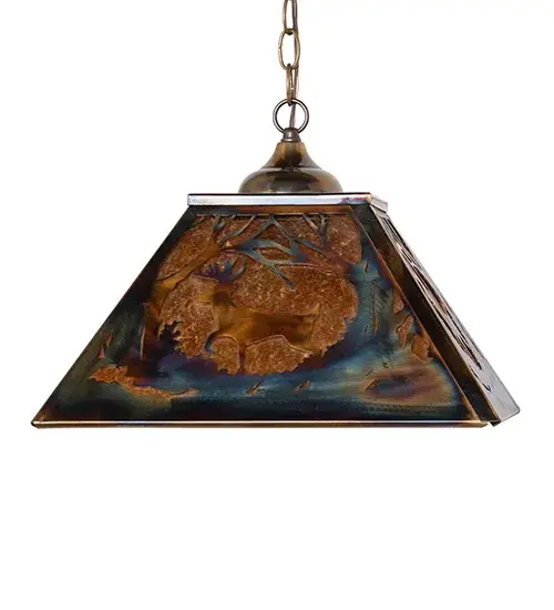 The Meyda Tiffany - Deer At Dawn by Meyda Lighting - Image 3