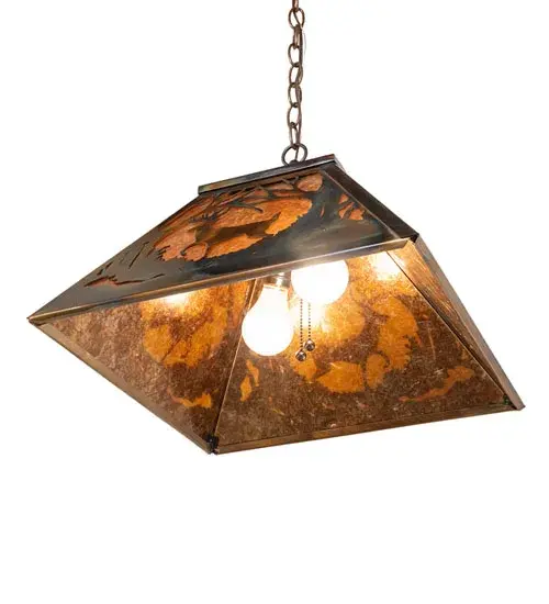 The Meyda Tiffany - Deer At Dawn by Meyda Lighting - Image 6