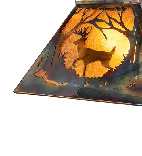 The Meyda Tiffany - Deer At Dawn by Meyda Lighting - Image 8