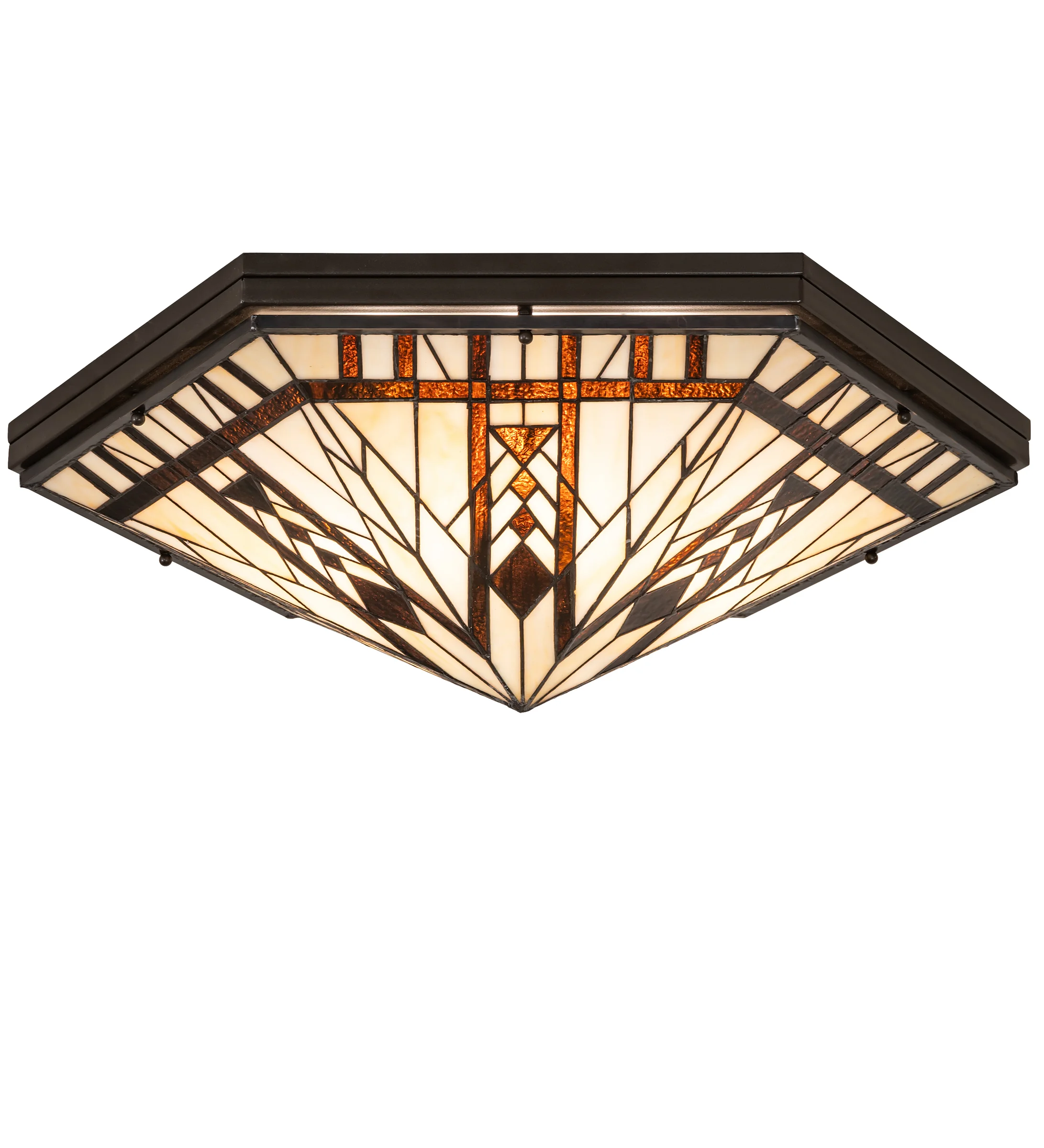 Sonoma Six Light Flushmount in Bronze