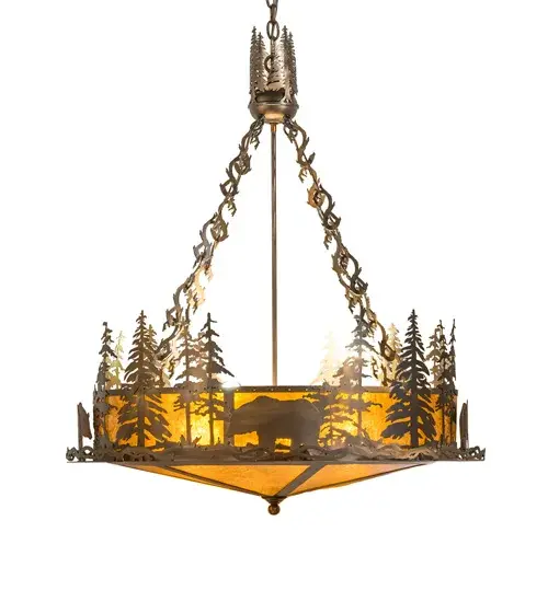 The Meyda Tiffany - Bear At Lake by Meyda Lighting - Image 5