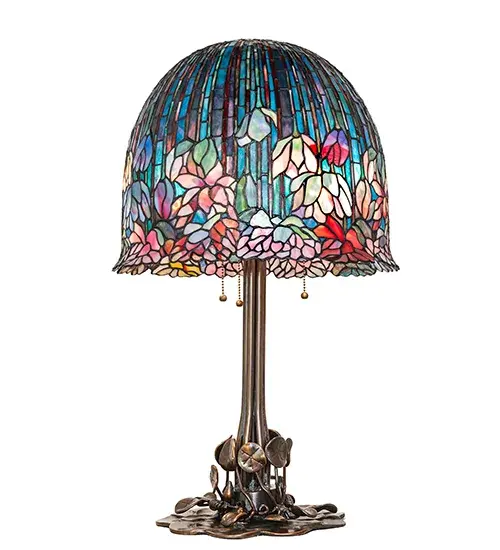 The Tiffany Flowering Lotus by Meyda Lighting - Image 2