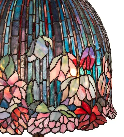 The Tiffany Flowering Lotus by Meyda Lighting - Image 4