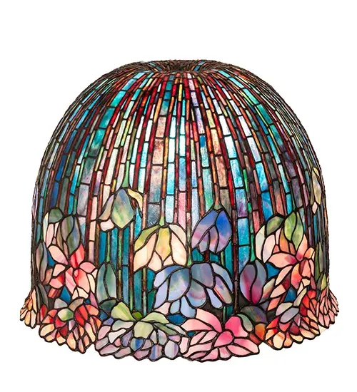 The Tiffany Flowering Lotus by Meyda Lighting - Image 1