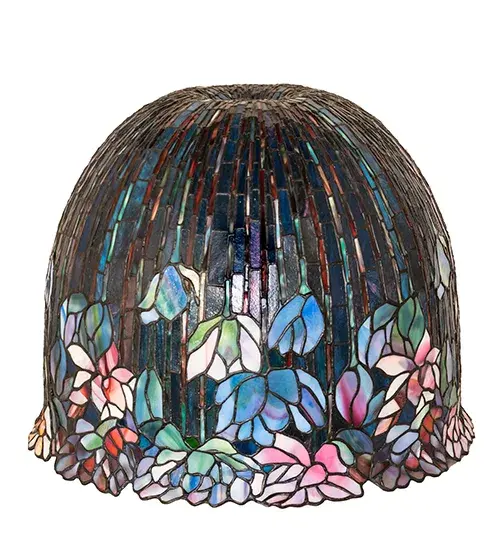 The Tiffany Flowering Lotus by Meyda Lighting - Image 2