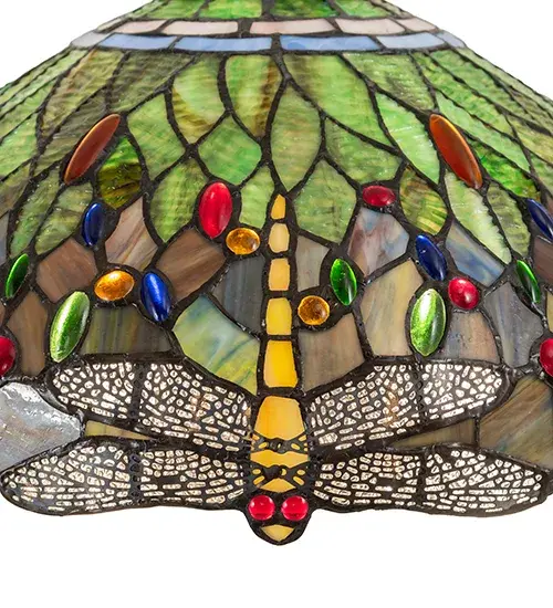The Meyda Tiffany - Tiffany Hanginghead Dragonfly by Meyda Lighting - Image 3