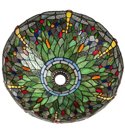 The Meyda Tiffany - Tiffany Hanginghead Dragonfly by Meyda Lighting - Image 4