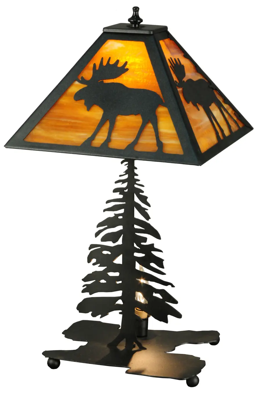 The Lone Moose by Meyda Lighting - Image 1