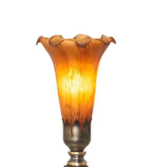 The Amber Pond Lily by Meyda Lighting - Image 4