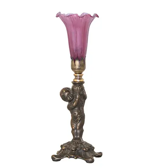 The Lavender Tiffany Pond Lily by Meyda Lighting - Image 3