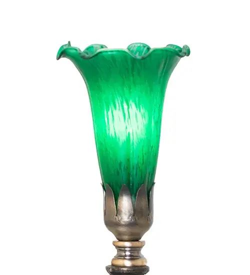 The Green Tiffany Pond Lily by Meyda Lighting - Image 4