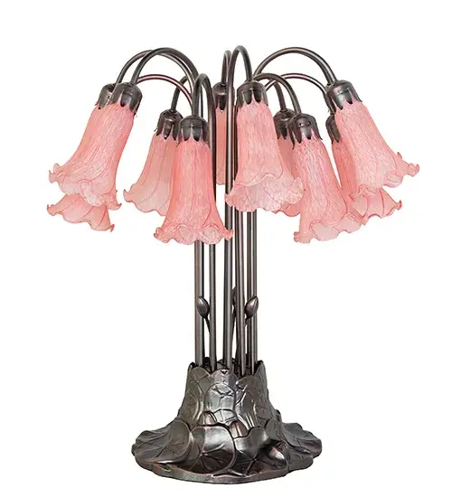 The Pink Tiffany Pond Lily by Meyda Lighting - Image 3