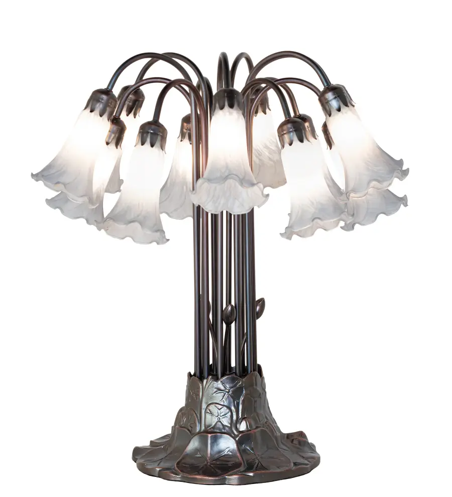 The Gray Tiffany Pond Lily by Meyda Lighting - Image 1