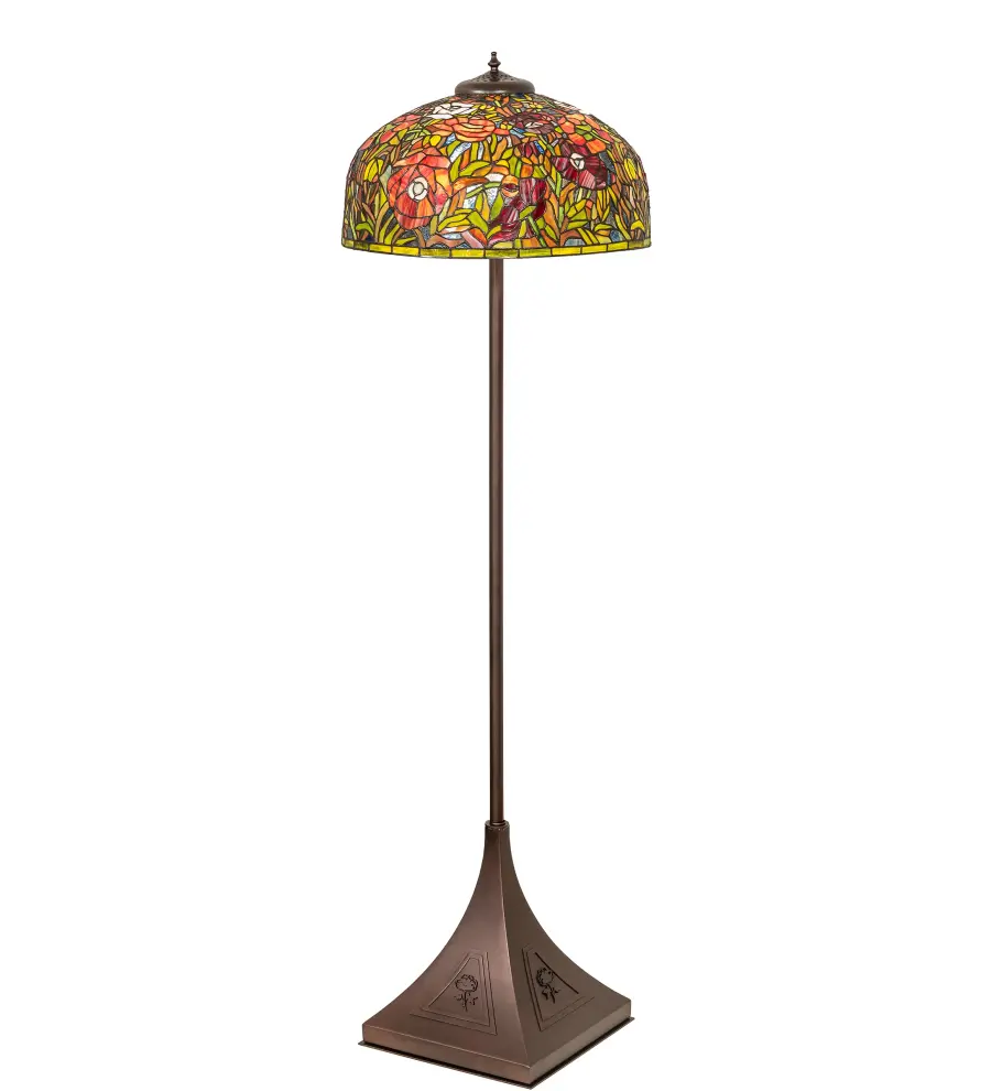 The Tiffany Poppy by Meyda Lighting - Image 1