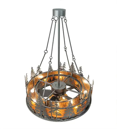 The Meyda Tiffany - Tall Pines by Meyda Lighting - Image 4