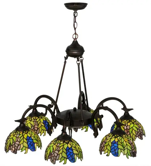 The Tiffany Honey Locust by Meyda Lighting - Image 4