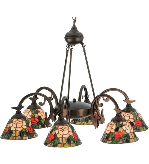 The Tiffany Rosebush by Meyda Lighting - Image 4