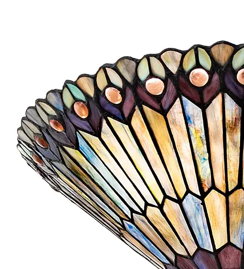The Tiffany Jeweled Peacock by Meyda Lighting - Image 8