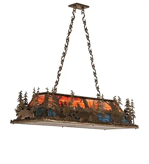 The Moose Through the Trees by Meyda Lighting - Image 3