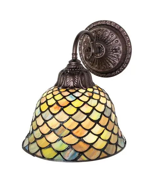The Meyda Tiffany - Tiffany Fishscale by Meyda Lighting - Image 4