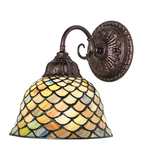 The Meyda Tiffany - Tiffany Fishscale by Meyda Lighting - Image 7