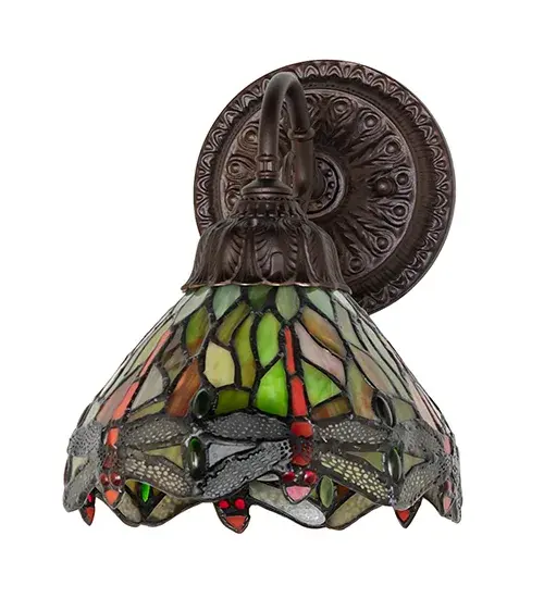 The Meyda Tiffany - Tiffany Hanginghead Dragonfly by Meyda Lighting - Image 3