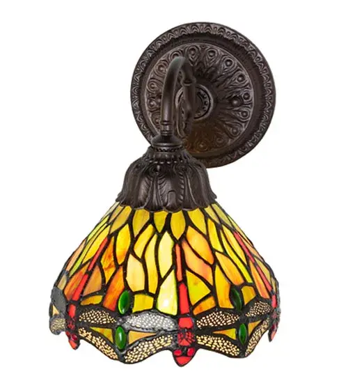 The Meyda Tiffany - Tiffany Hanginghead Dragonfly by Meyda Lighting - Image 4