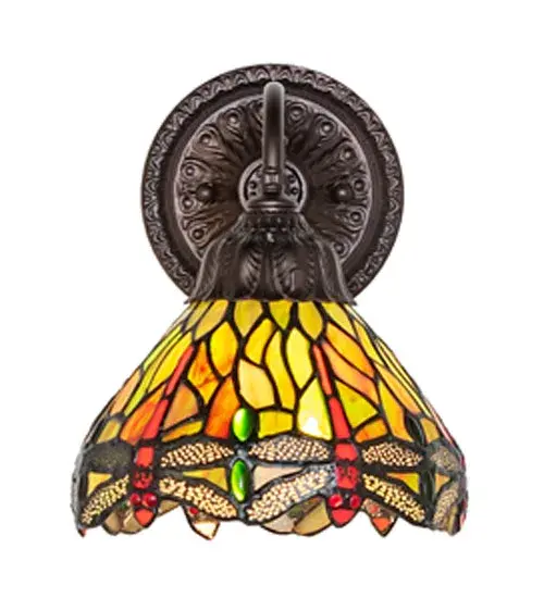 The Meyda Tiffany - Tiffany Hanginghead Dragonfly by Meyda Lighting - Image 5