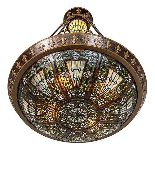 The Meyda Tiffany - Fleur-De-Lis by Meyda Lighting - Image 6