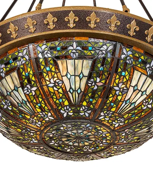 The Meyda Tiffany - Fleur-De-Lis by Meyda Lighting - Image 8