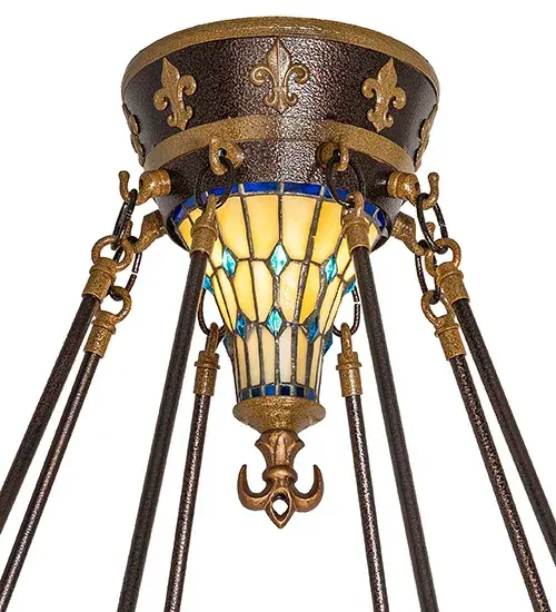 The Meyda Tiffany - Fleur-De-Lis by Meyda Lighting - Image 9