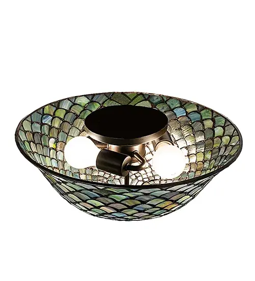 The Meyda Tiffany - Tiffany Fishscale by Meyda Lighting - Image 4