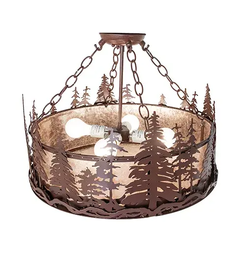 The Meyda Tiffany - Tall Pines by Meyda Lighting - Image 4