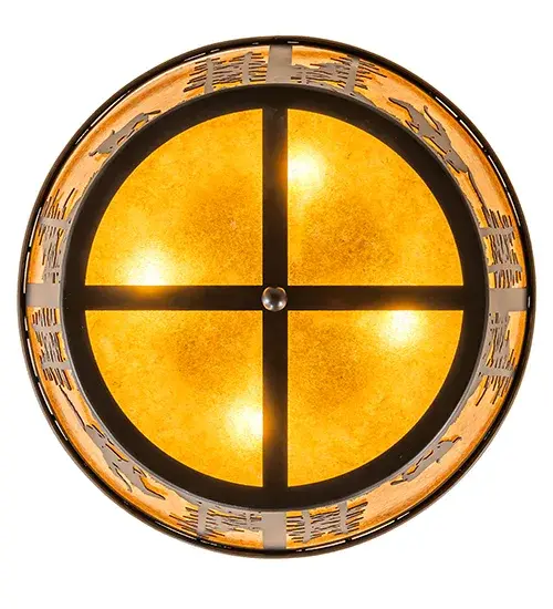 The Meyda Tiffany - Cowboy & Steer by Meyda Lighting - Image 7