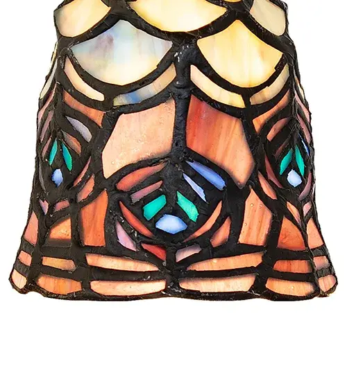 The Tiffany Peacock Feather by Meyda Lighting - Image 3