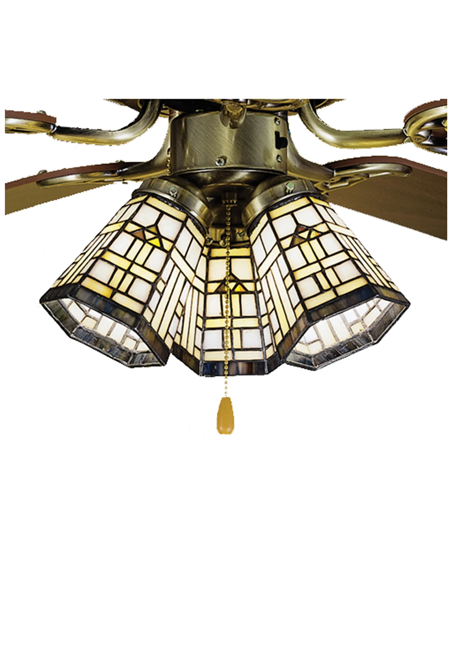 4"W Arrowhead Mission Fan Light Shade