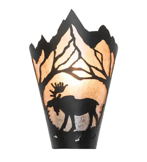 The Meyda Tiffany - Moose At Dawn by Meyda Lighting - Image 5
