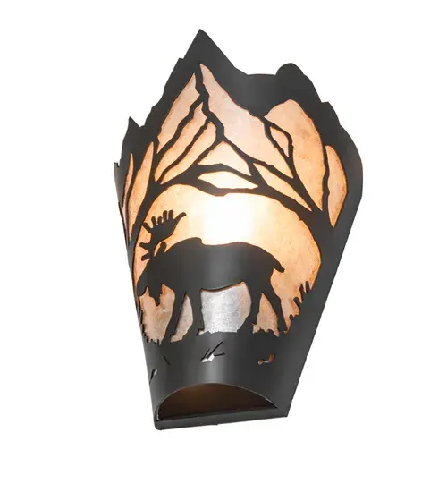 The Meyda Tiffany - Moose At Dawn by Meyda Lighting - Image 6